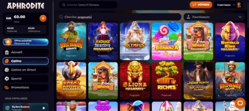 France - aphrodite casino login